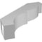 Ekena Millwork 3-in. W x 14-in. D x 14-in. H Valencia Architectural Grade PVC Knee Brace BRCP03X14X14VAL - alternate 4